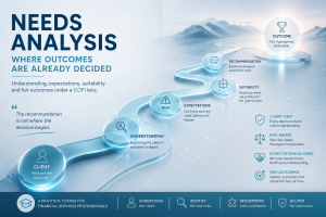 need analysis where outcomes are already decided